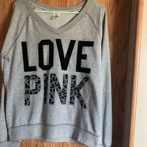 PINK Victoria’s Secret crew sweatshirt size medium